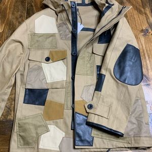 Coach men’s patchwork jacket